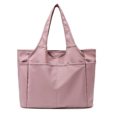 Large Capacity Tote Handbag for Women Multi-Pocket Casual Sport Shoulder Bag