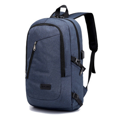 Anti-theft Travel Business Backpack with Lock and USB Charging Port