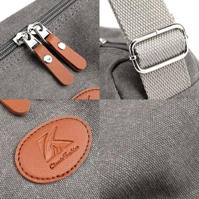 Canvas Crossbody Bag for Women Lightweight Small Shoulder Purse