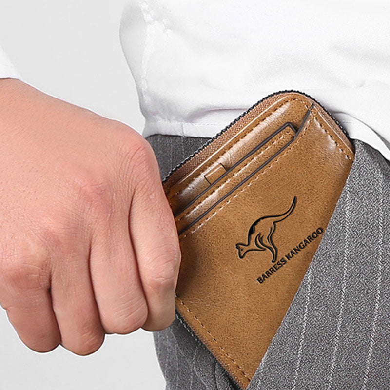 RFID Waterproof Lightweight Short Wallet