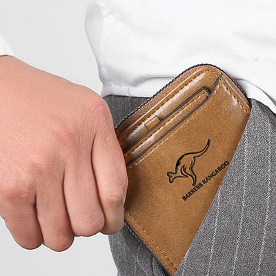 RFID Waterproof Lightweight Short Wallet