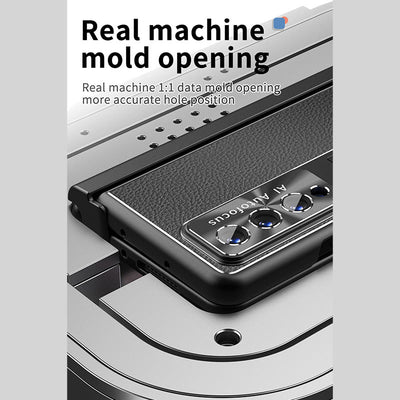 Phone Case For Z Fold 4 Magnetic Hinge Folding Protective Case