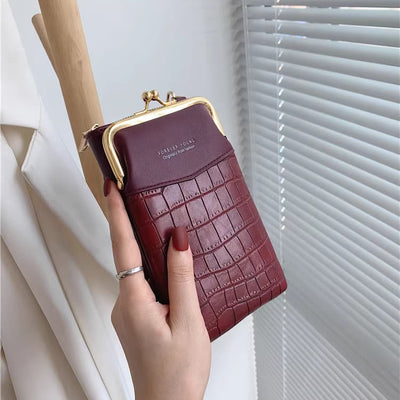 Small Crossbody Cell Phone Purse for Women Mini Shoulder Bag Wallet