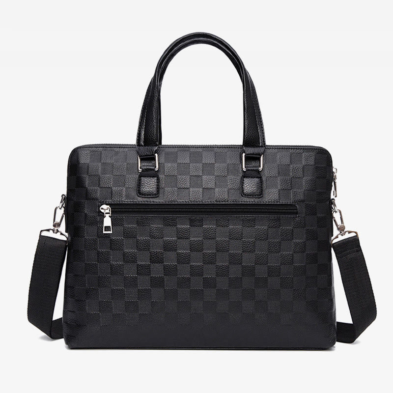 Briefcase For Men Business Trip Elegant Waterproof Crossbody Bag - image 10