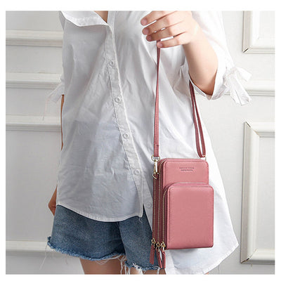 Large Capacity Multi-Pocket Crossbody Phone Bag