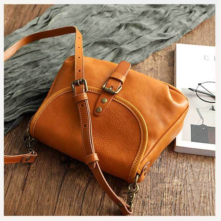 Retro Handmade Vintage Large Capacity Crossbody Bag