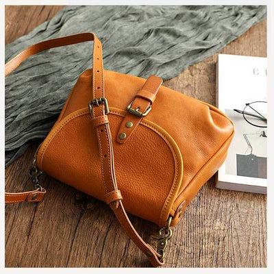 Retro Handmade Vintage Large Capacity Crossbody Bag