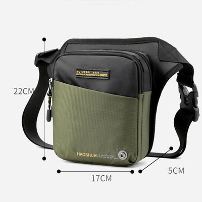 Crossbody Bag For Men Casual Outdoor Riding Sports Waterproof Bag