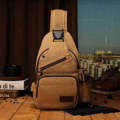 Sling Bag For Men Casual Travel Outdoor Hiking Crossbody Daypack