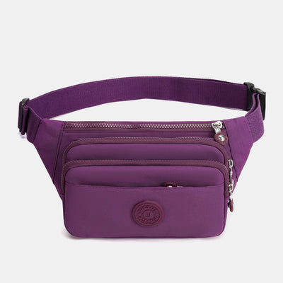 Multi Pocket Lightweight Crossbody Adjustable Waist Pack Phone Bag