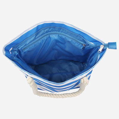 Large Beach Bag Tote Bag Waterproof Big Pool with Wine Container