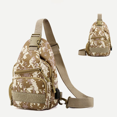Sling Bag For Men Canvas Casual Sports Large Chest Bag