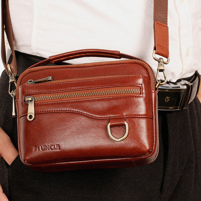 Multifunctional Leather Phone Bag Waist Bag Crossbody Bag
