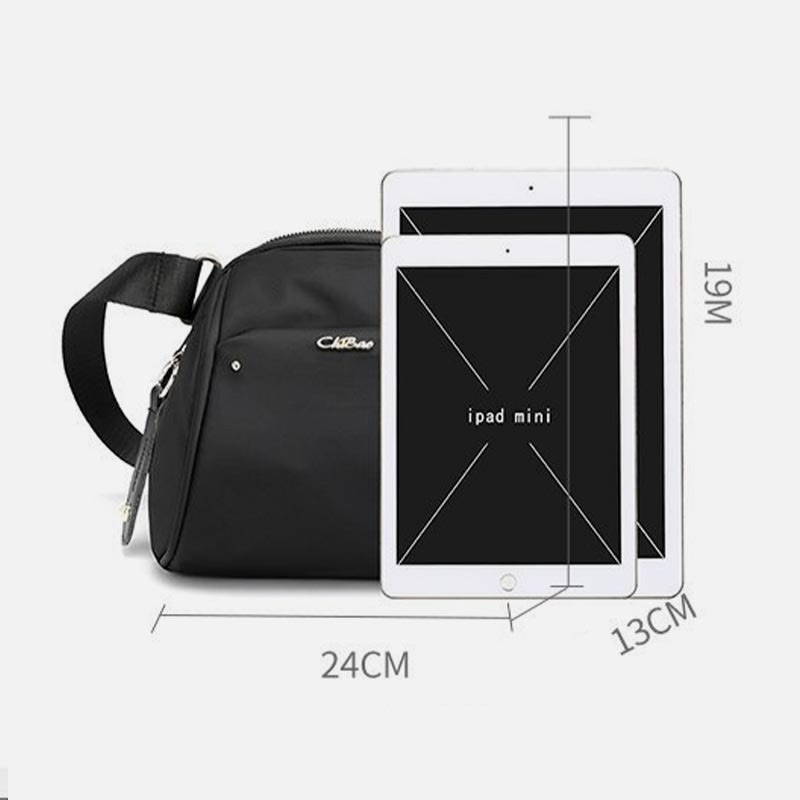Simple Crossbody Bag For Women Large Space Nylon Outing Bag