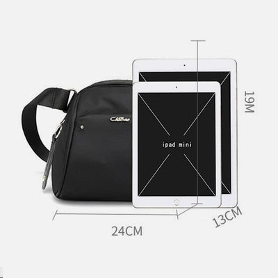Simple Crossbody Bag For Women Large Space Nylon Outing Bag