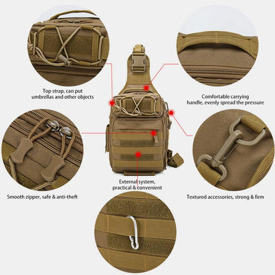 3-way Use Multifunctional Camouflage Sling Bag