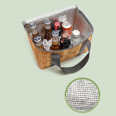 Cooler Bag For Travel Foldable Thicken Insulation Picnic Bag