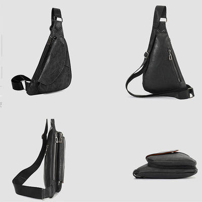 Large Capacity Lightweight Anti-theft Durable Business Sling Bag