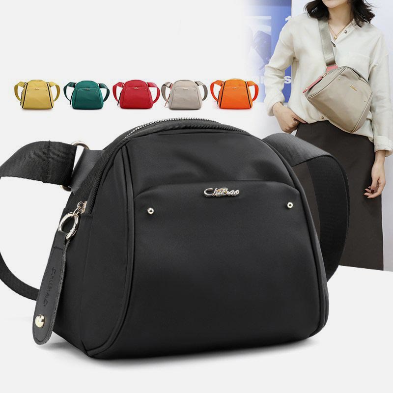 Simple Crossbody Bag For Women Large Space Nylon Outing Bag