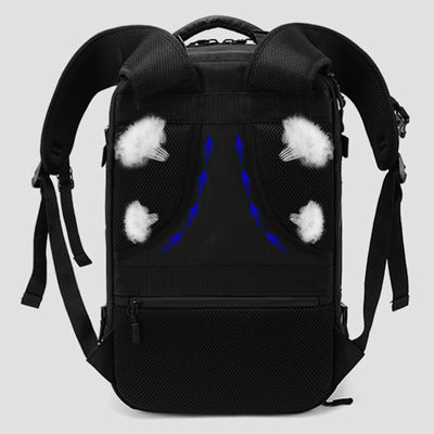Business Backpack For Men Multifunctional Short Travel Laptop Daypack