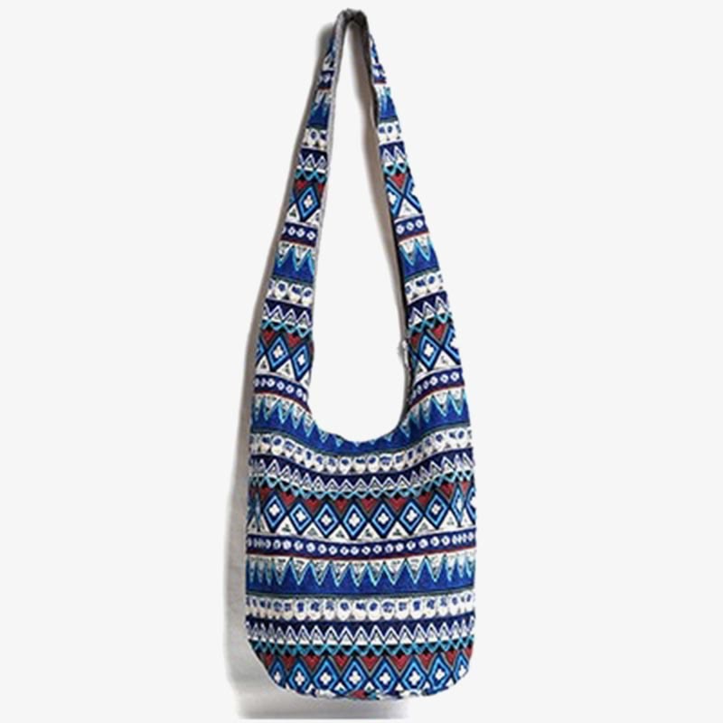 Shoulder bag for Women Vintage Canvas Daily Shopping Crossbody Bag
