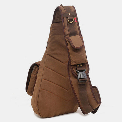 Large Capacity Retro Sling Bag Messenger Bag