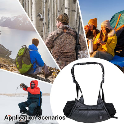 Heating Warm Handbag For Outdoor Ice Fishing Adjust Smart Gloves
