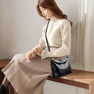 Large Capacity Elegant Classic Crossbody Bag