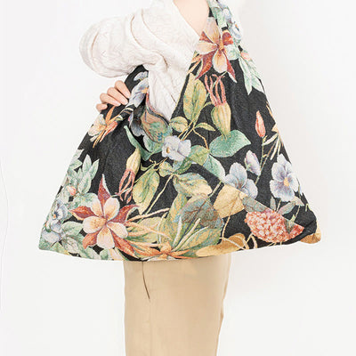 Triangle Underarm Bag For Women Classic Canvas Shoulder Bag