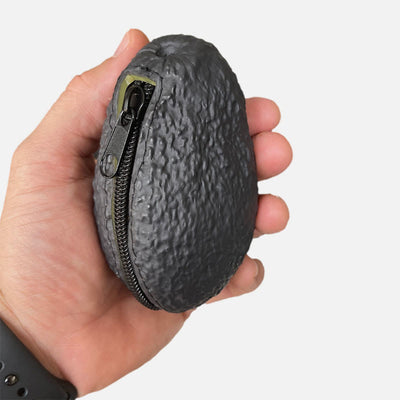 Creative Coin Purse Vivid Cartoon Avocado Shape Wallet Pouch
