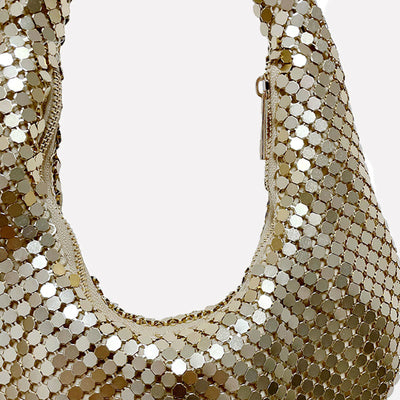 Evening Bag For Women Metal Bling Sparkly Party Purse Handbag