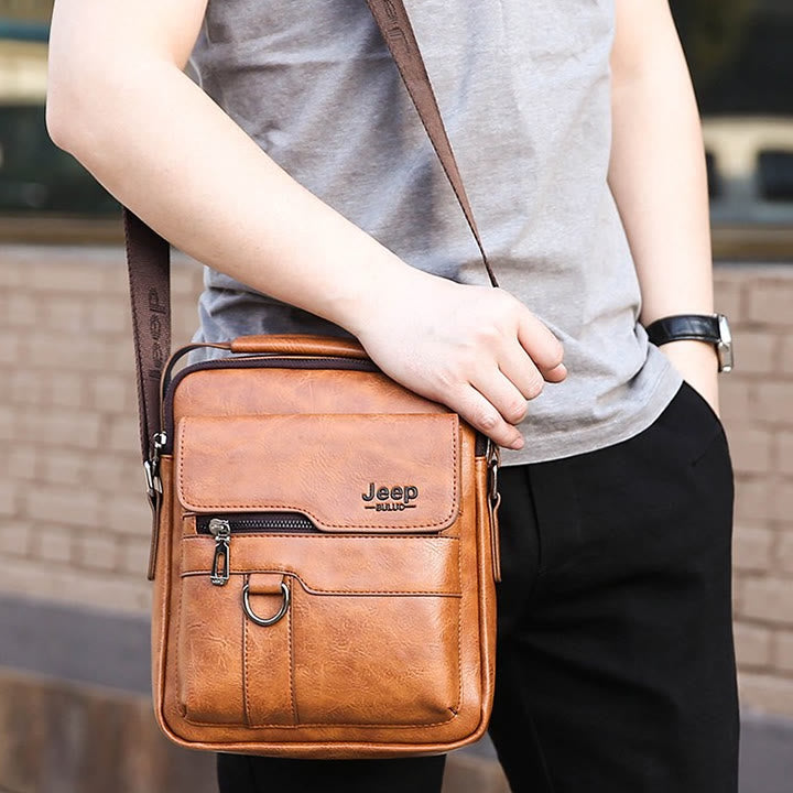 Men's Multi-pocket Business Messenger Bag
