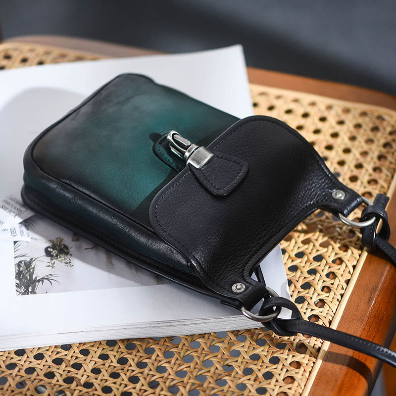 Handmade Crossbody Bag For Women Mini Retro Shopping Phone Bag