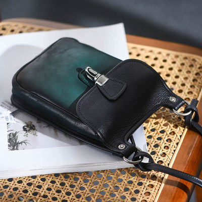 Handmade Crossbody Bag For Women Mini Retro Shopping Phone Bag
