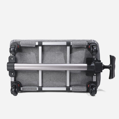 Rolling Pet Carrier Foldable Breathable Pull Rod Pet Bag