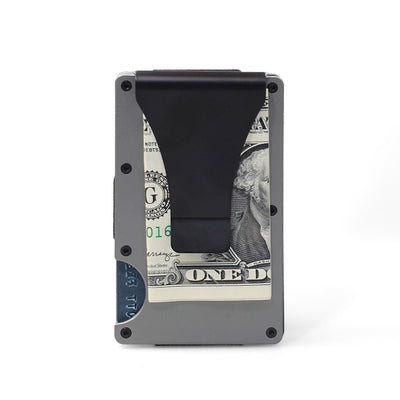 Minimalist Aluminum Metal Airtag Card Case