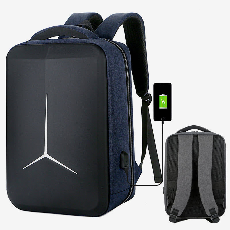 Water Resistant Backpack For Men Durable College School Computer Bag