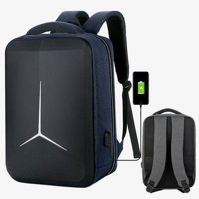 Water Resistant Backpack For Men Durable College School Computer Bag