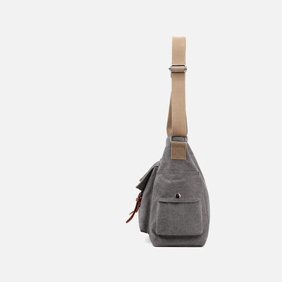 Large Capacity Women Canvas Tote Casual Crossbody Shoulder Handbags Messenger Bag