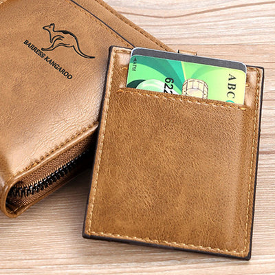 RFID Waterproof Lightweight Short Wallet