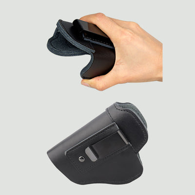 Holster For Outdoor Tactics Cowhide Leather Invisible Quick Draw Holster