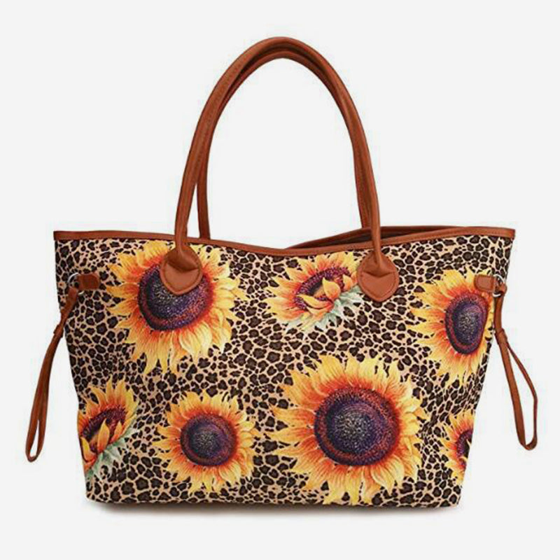 Casual Printing Canvas Tote Beach Bag