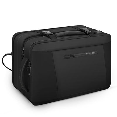 Expandable Capacity Multi-Layer Business Waterproof Backpack with Clock