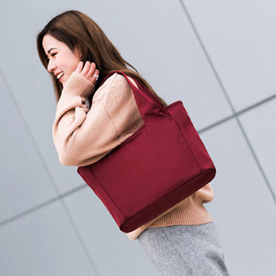 Large Capacity Handbag for Women Waterproof Multi Compartment Tote Shoulder Bag