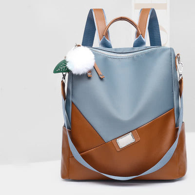 Small Backpack Purse for Women Waterproof Shoulder Bag Handbag Travel Rucksack
