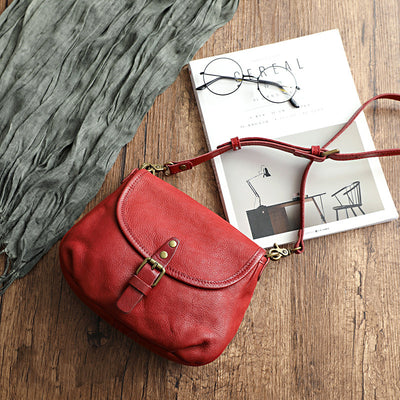 Retro Handmade Vintage Large Capacity Crossbody Bag