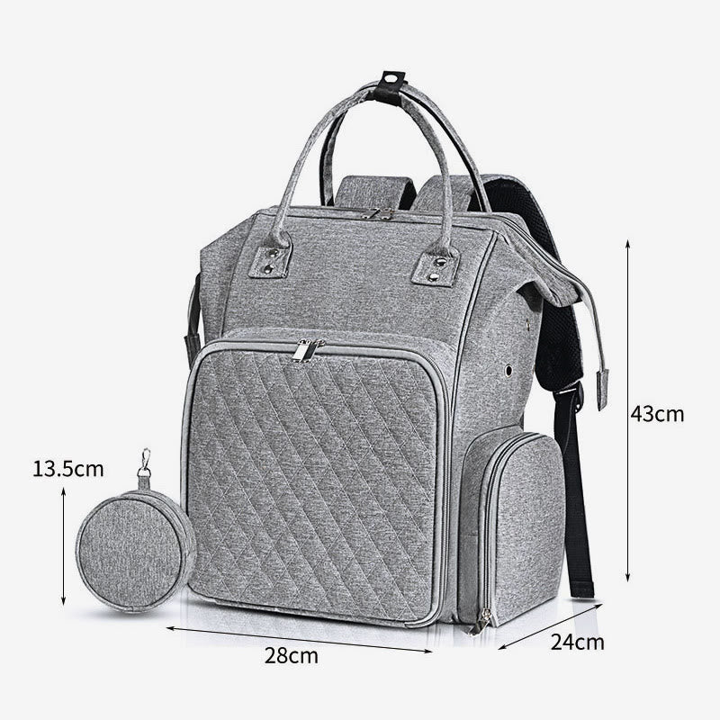 Multifunctional Crochet Storage Bag Simple Knitting Tools Mommy Bag