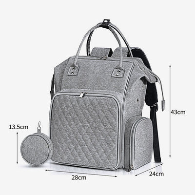 Multifunctional Crochet Storage Bag Simple Knitting Tools Mommy Bag