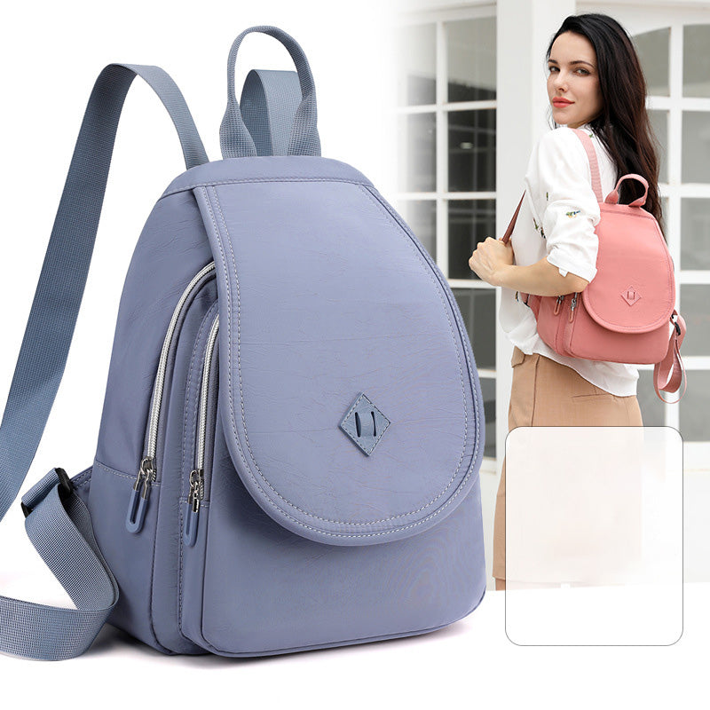 Small Nylon Backpack for Women and Girls Mini Casual Lightweight Daypack