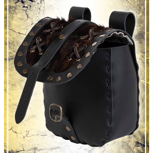 Nordic Vintage Waist Bag For Women Medieval Cosplay Belt Bag